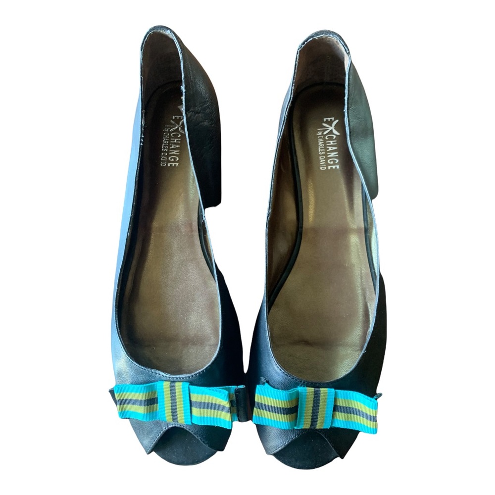 Charles David Exchange ballet flats with bow